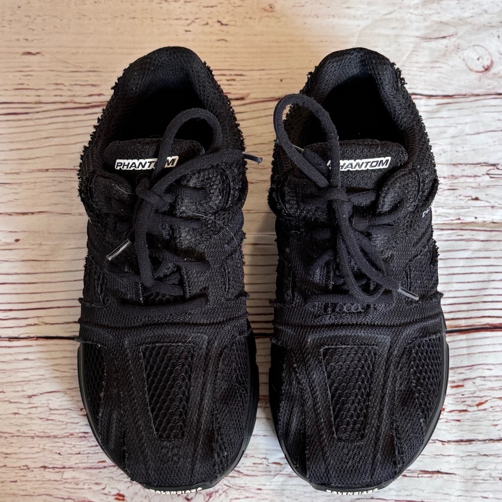 Balenciaga Phantom Mesh Sneakers in Black Sz 38 Sz 8